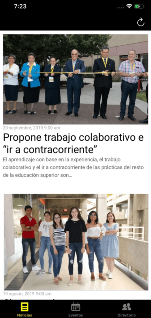 Consejo Udem App por Mobkii