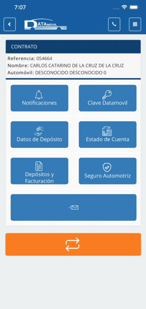 Datamovil Go App por Mobkii