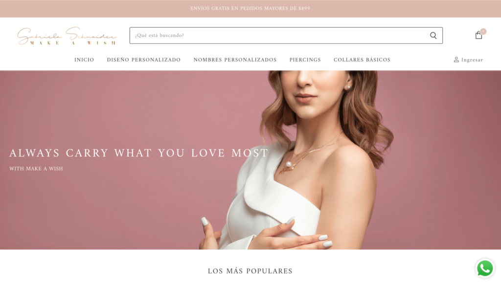 Gabriela Schnaider - Tienda en línea de joyería