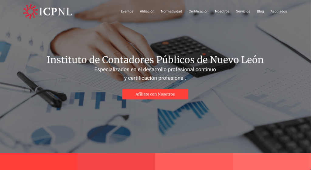ICPNL - Sitio por Mobkii