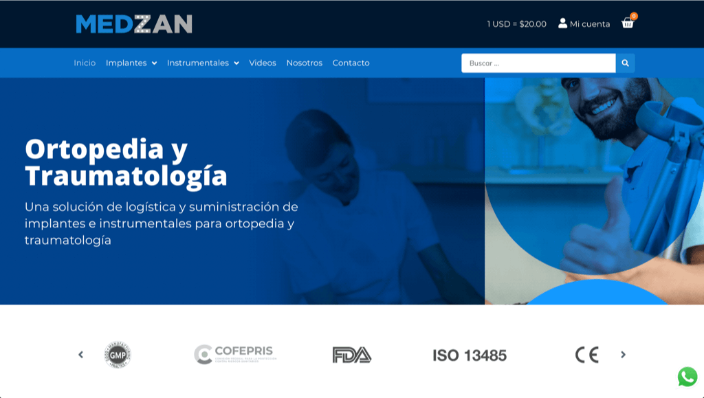 Medzan - Tienda en línea de equipo de traumatología